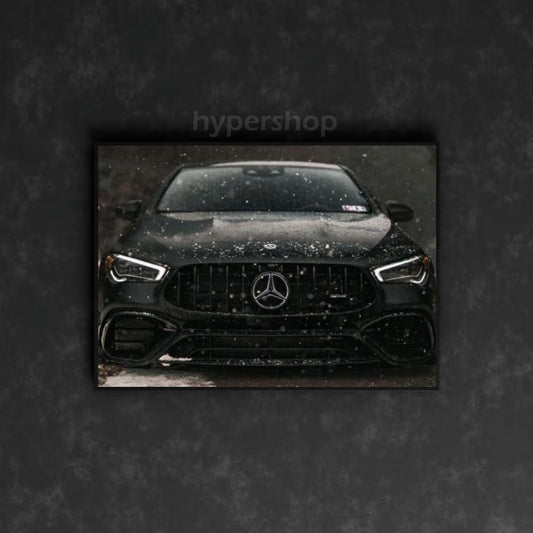 Mercedes-AMG E63 S Front White DRL | Car Neon Poster